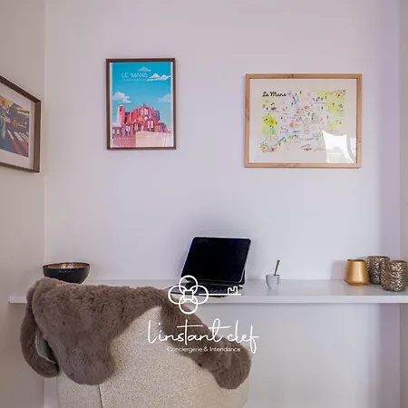 L'envol Chic - Parking Prive - Centre Du Mans Appartement