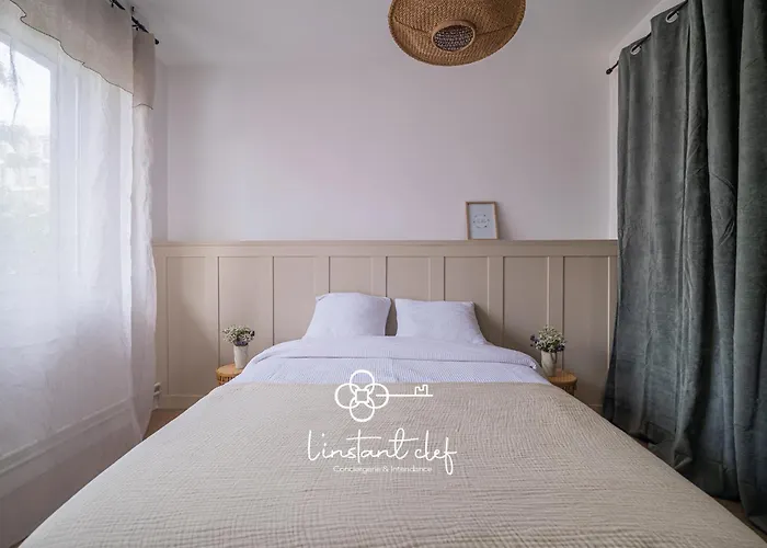 L'envol Chic - Parking Privé - Centre Du Mans Appartamento *